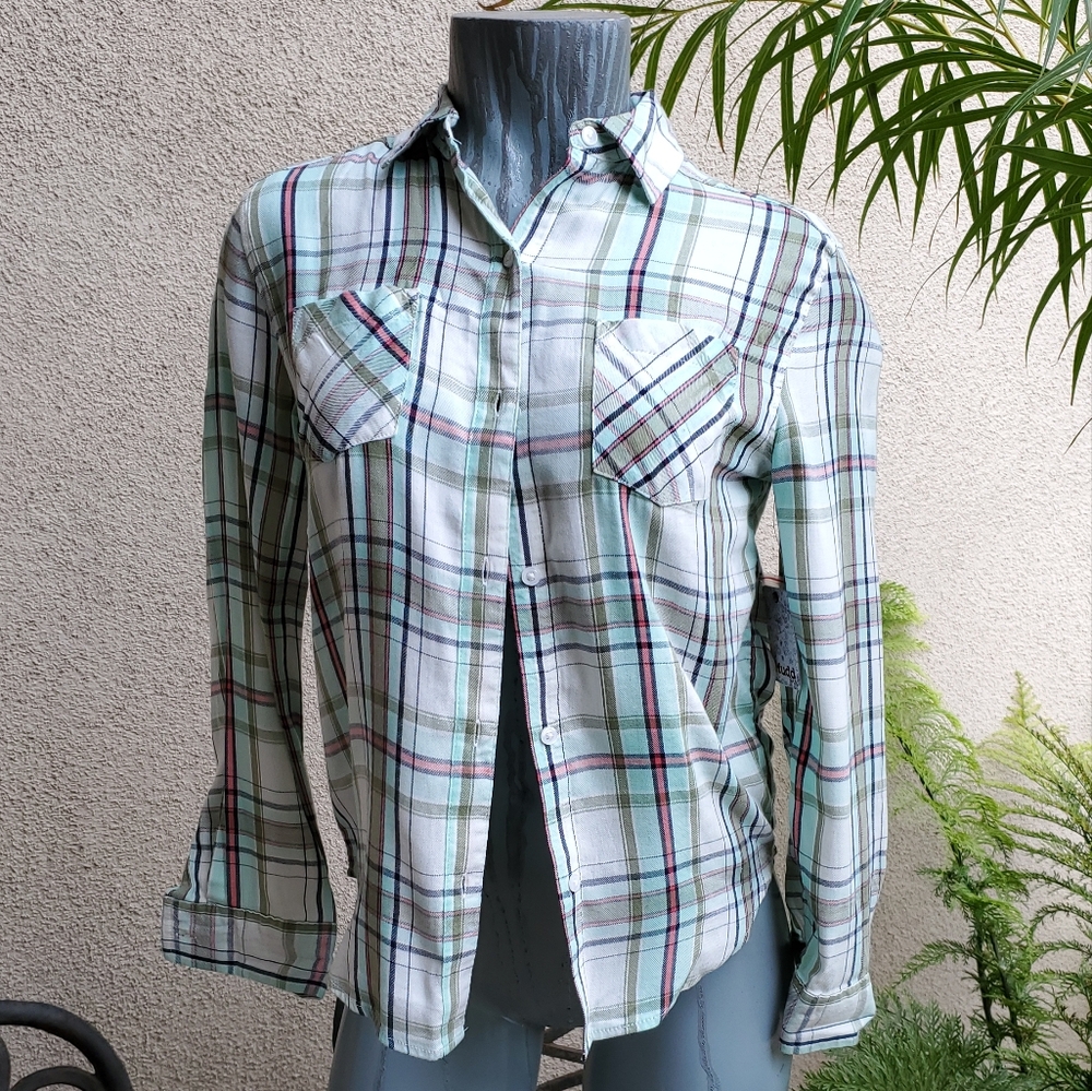 3/$15 MUDD GIRLS NWT PLAID SHIRT